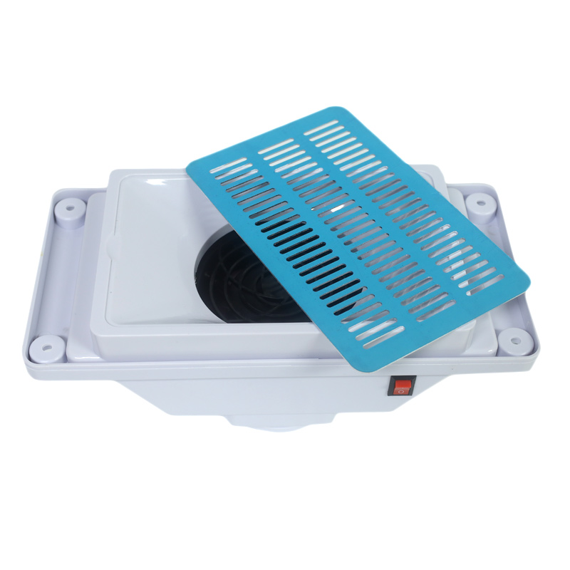 არის თუ არა 6W დესკტოპის ფრჩხილის მტვრის კოლექტორის ვაკუუმი შესაფერისი მაღალი ინტენსივობისთვის, უწყვეტი გამოყენება ფრჩხილის სალონებში?