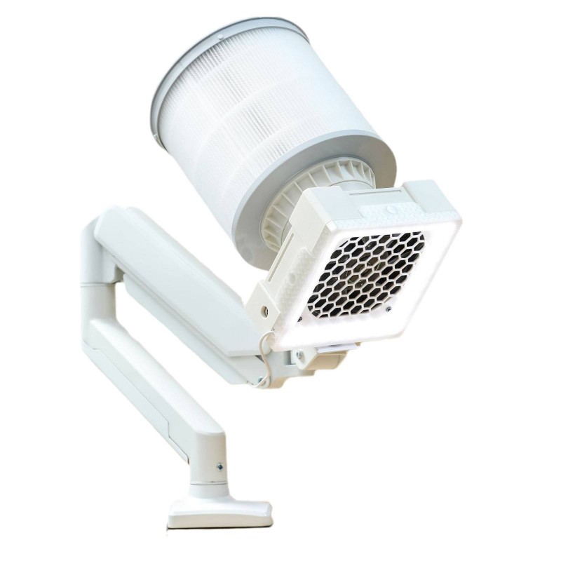 დესკტოპზე დამდგარი დასაკეცი ფრჩხილის მტვრის შემგროვებელი