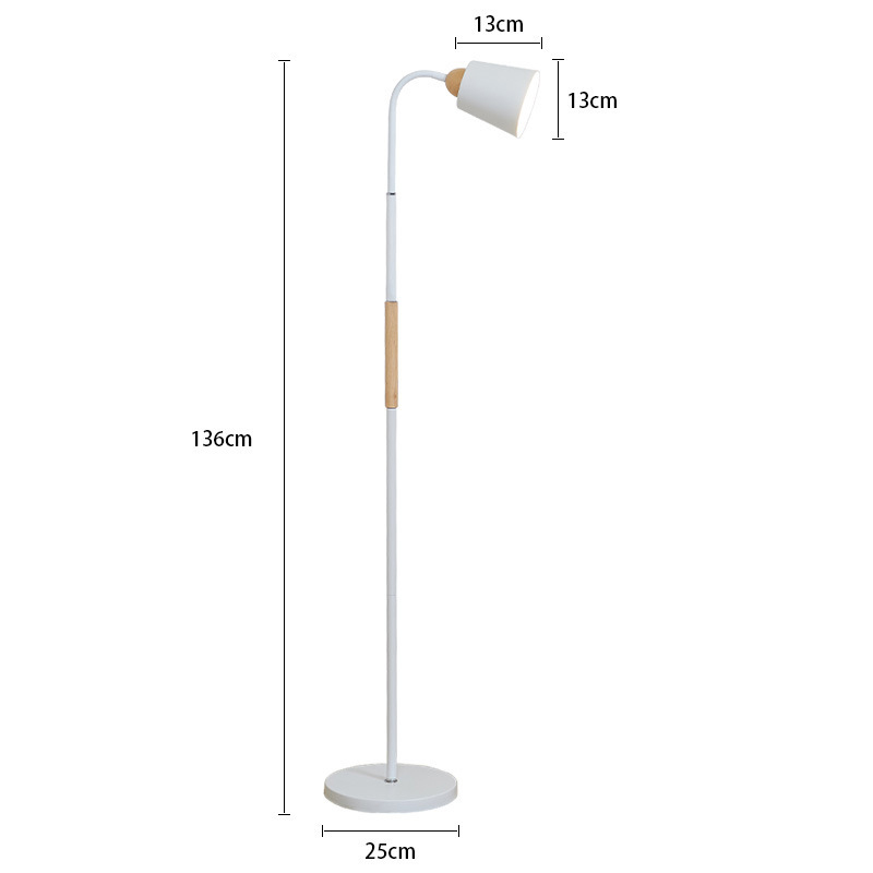 LED Dimmable დისტანციური მართვის საკითხავი იატაკის ნათურა