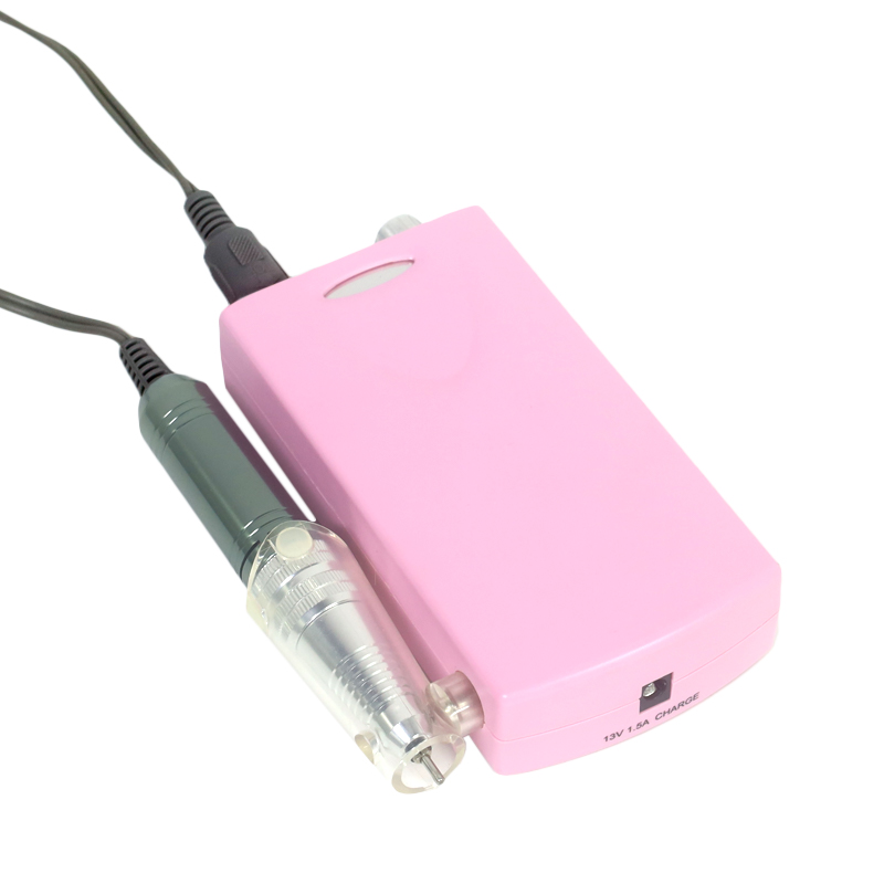 ვარდისფერი პრემიუმ ელექტრო ფრჩხილის ფაილი